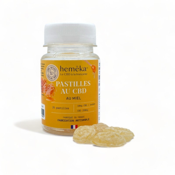 Pastilles Miel & CBD 10mg (x25)