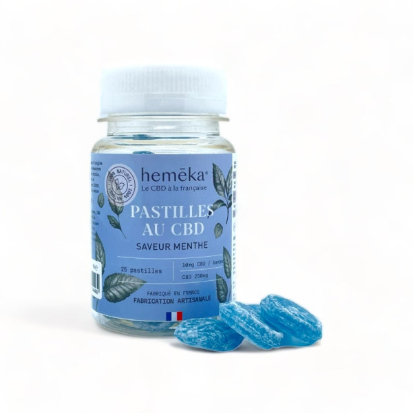 Pastilles Fraîcheur Menthe & CBD 10mg (x25)