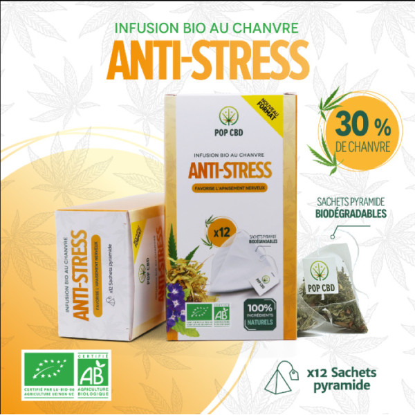 INFUSION CBD "ANTI-STRESS" (12 sachets)