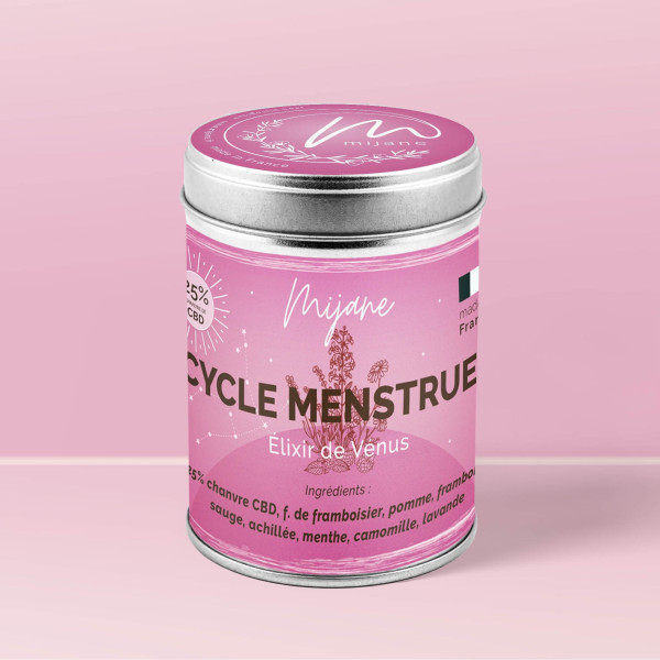 Infusion au CBD "Cycle Menstruel" (Vrac 21g)