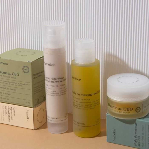 Coffret TRIO Baume + Huile + Crème CBD